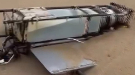 Arnavutköy sahilinde tedirgin eden anlar İHA parçaları imha edildi