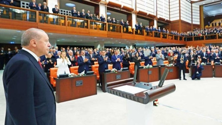 TBMM 28. Dönem 5. Yasama Yılı törenle başladı… Erdoğan’dan fon mesajı: Süratle çözüyoruz