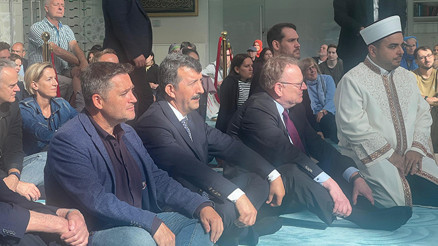 Almanyada camiler kapılarını açtı