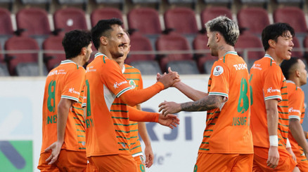 Alanyaspor hazırlık maçında Amed Sportif Faaliyetleri yendi