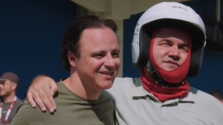 Görme engelli Levent Karadöl, Felipe Massa ile İstanbulda piste çıktı