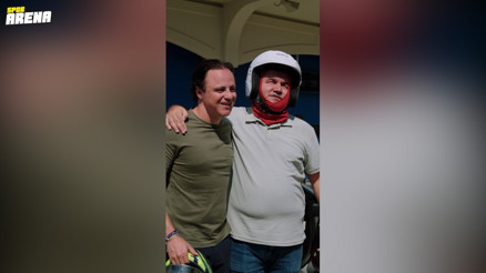 Görme engelli Levent Karadöl, Felipe Massa ile İstanbulda piste çıktı