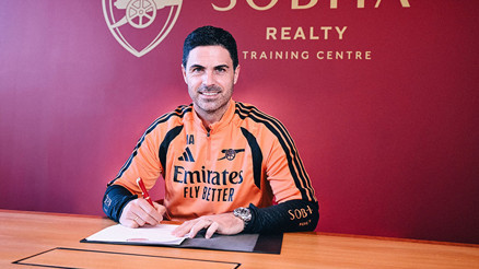 Arsenal, Mikel Artetanın sözleşmesini uzattı