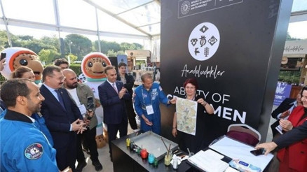 Anadolu’nun kadim mirası Uluslararası Uzay Kongresi’nde sergilendi