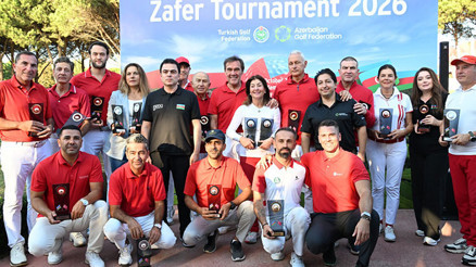 Türkiye ve Azerbaycan golfçüleri Zafer Turnuvası’nda buluştu