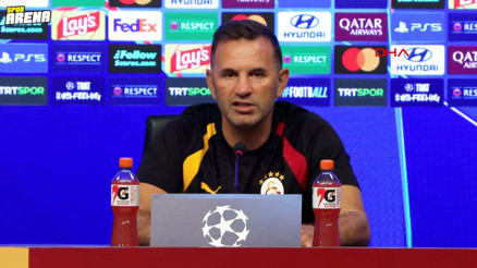 Okan Buruk: Herkese göre favori Barcelona ama bizim hedefimiz her zaman olduğu gibi kazanmak