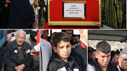 Gaziantepe şehit ateşi düştü: Bebek bekleyen Uzman Çavuş Mustafa Aslan son yolculuğuna uğurlandı