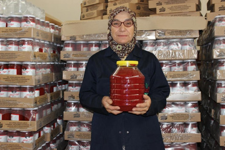 Ayaş’ta üretim arttı, 250 tona göz kırptı