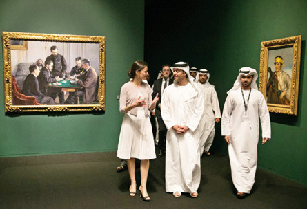 Abu Dabi benim için şantiye kentiydi modern sanat merkezine dönüşmüş