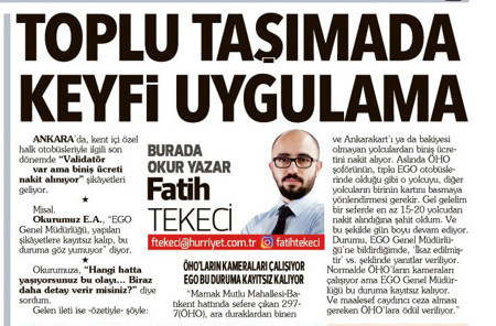 Ben seni İstanbul Boğazı’nda değil  Ankara’nın ayazında bekledim