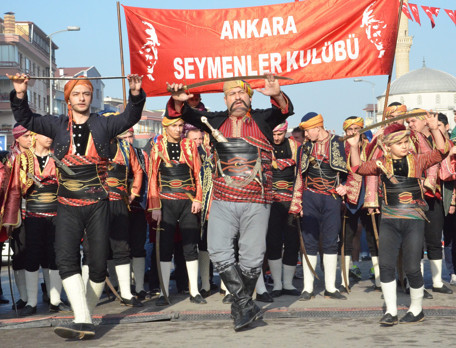 96 yıl sonra da Ata’ya coşkulu karşılama