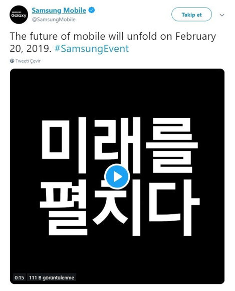 Samsungtan katlanabilir telefon geliyor... İşte tanıtılacağı tarih