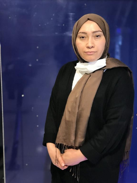 Kaldırımdaki sarı tehlike