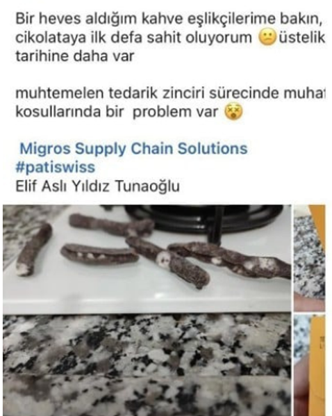 Küflü çikolata tartışması... Patiswissin CEOsu Elif Aslı Yıldız Tunaoğlunun tüketiciye cevabı büyük tepki çekti