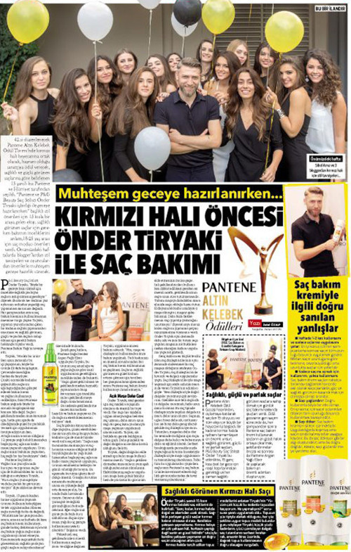 Muhteşem geceye hazırlanırken...