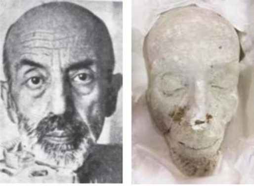 Bu ölüm maskesi ilk defa sergilenecek