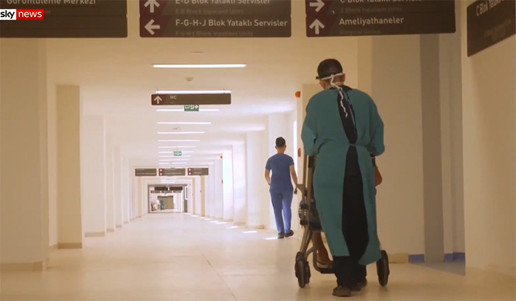 İngiliz Sky News Kanalından, Türkiyenin koronavirüs mücadelesine övgü