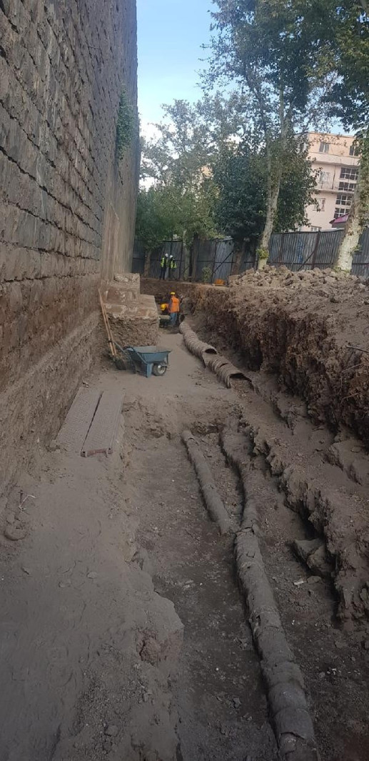 Diyarbakırda Kanuni Sultan Süleyman tarafından yaptırılan su şebekesi bulundu