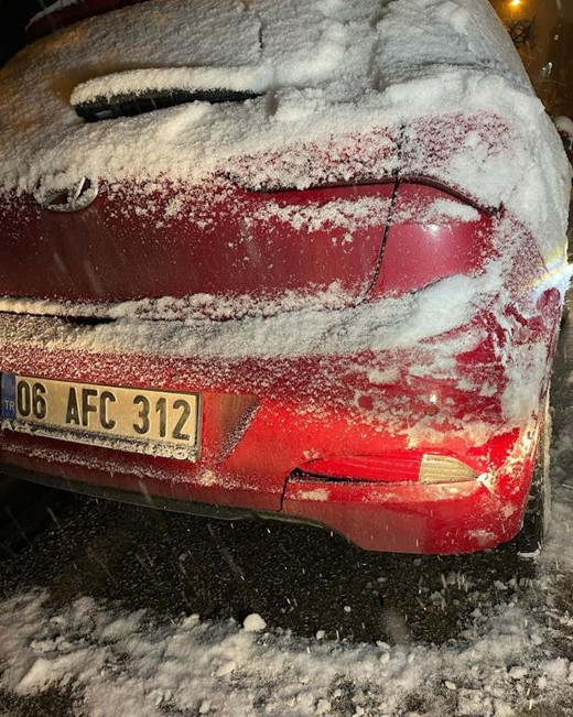 Kar geldi sana Ankara