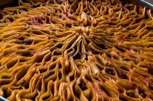 Tepsi mantısı tarifi