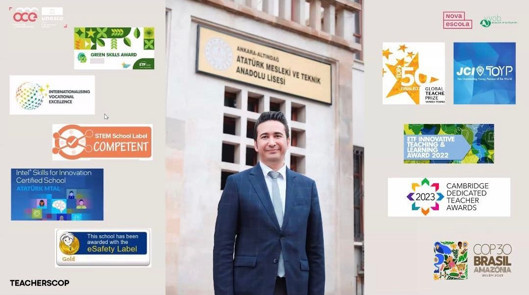 Selçuk Öğretmen yeşil müfredatla dünya birincisi