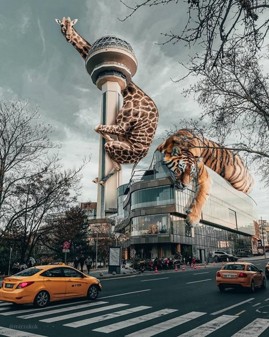 Kar geldi sana Ankara