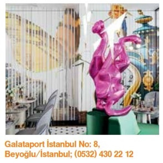 Eğlence ve yemeğin birleştiği bir restoran