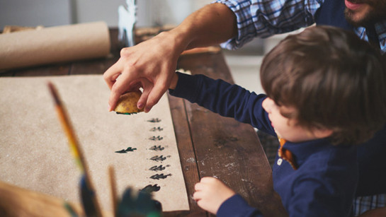 Patates baskı nasıl yapılır? İşte çocuklar için patates baskı çalışması