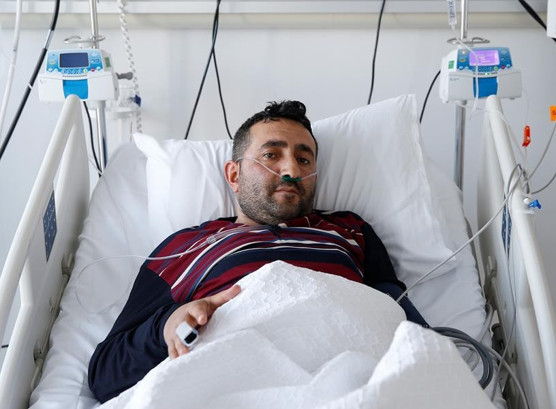 Kırık ayağın üzerinde 4 saat ameliyat