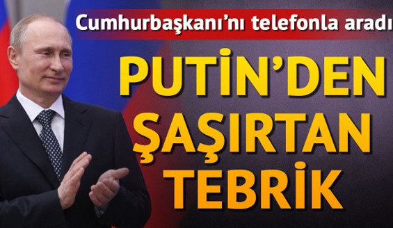 Putinin tebrik telefonuna CHP ve MHPden tepki
