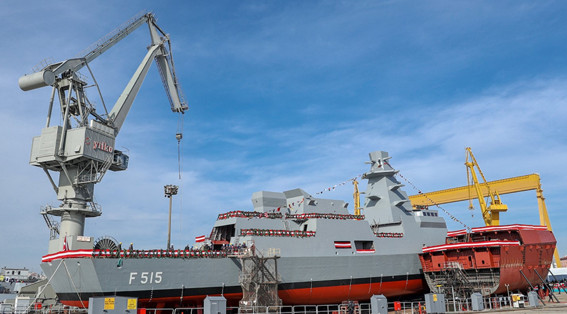 İlk milli fırkateyn suya indirildi... Cumhurbaşkanı Erdoğandan flaş açıklamalar