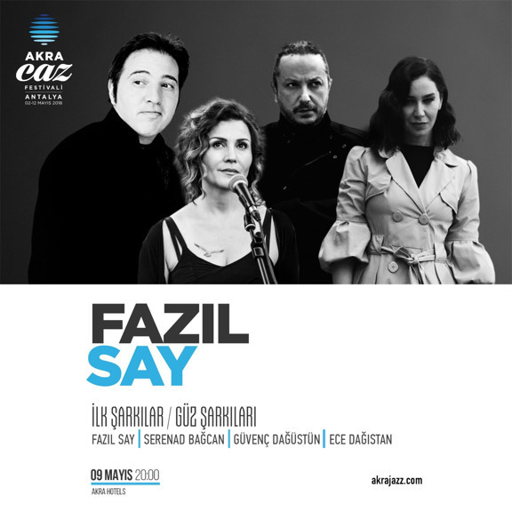 Fazıl Say Antalyada müzikseverlerle buluşuyor