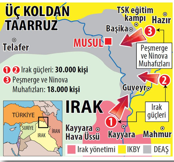 İşte DEAŞ tünelleri