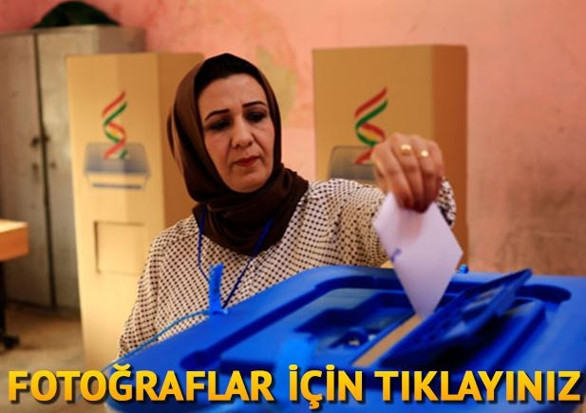 Son dakika Barzaninin bağımsızlık referandumu başladı