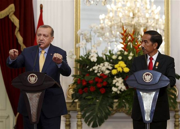 Cumhurbaşkanı Erdoğan Endonezyada konuştu