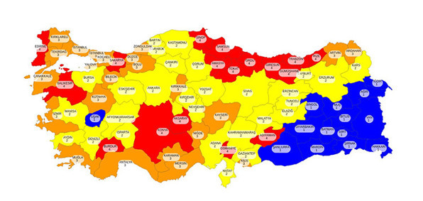 Son dakika: Cumhurbaşkanı Erdoğan yeni koronavirüs kararlarını açıkladı Renk sırasıyla normalleşme başlıyor