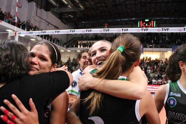 Bursa Büyükşehir Belediyespor Avrupa Şampiyonu oldu