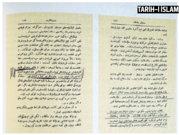Atatürk’ün altını çizdiği satırlar