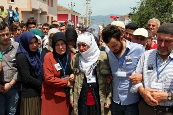 Şehitlere veda