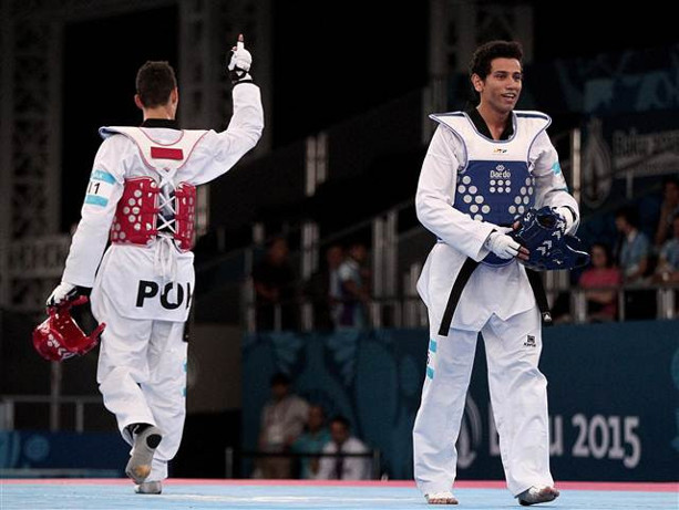 Baküde şok Dünya, Olimpiyat ve Avrupa şampiyonu Servet Tazegül ilk turda yenildi
