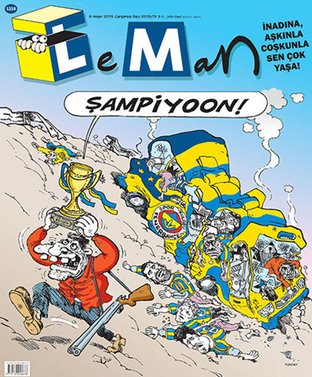 Dünyanın konuştuğu karikatür