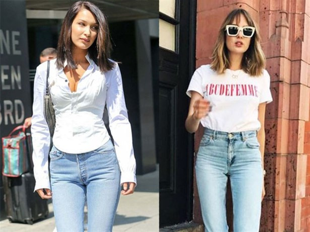 Beyaz Tişört Ve Jean İkilisi Nasıl Giyilir