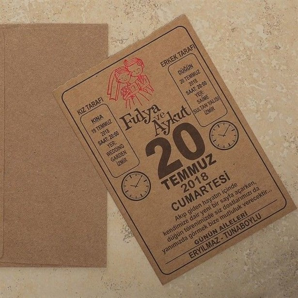 Düğün Davetiyeniz, Yeni Sezonun Trend Boho Konseptiyle Fark Yaratsın