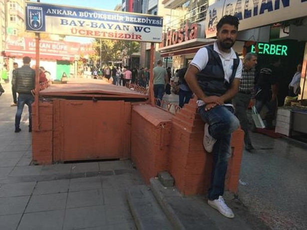 Ücretsiz WC nerede gören var mı