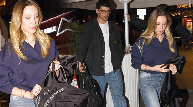 Yasmin Erbil ve sevgilisi arasında hararetli tartışma