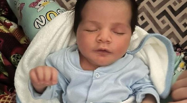 DSÖDEN ADEM BEBEK PAYLAŞIMI: GAZZEDE BARINAKTA DOĞDU