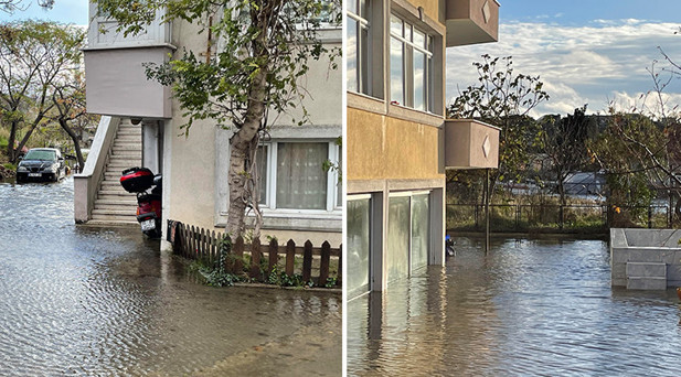 KÜÇÜKÇEKMECE GÖLÜNDE SU SEVİYESİ YÜKSELDİ