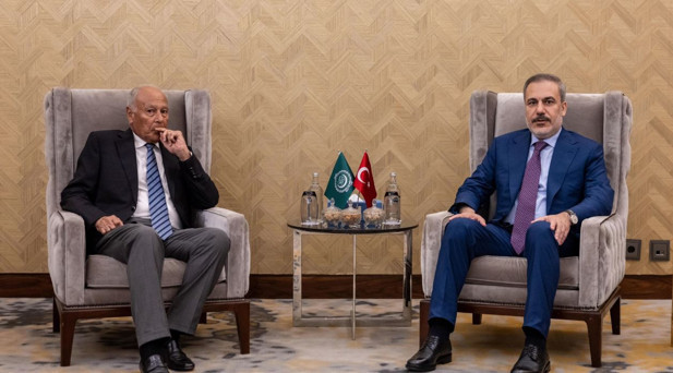 Bakan Fidan, Arap Ligi Genel Sekreteri Ebu Gayt ile görüştü