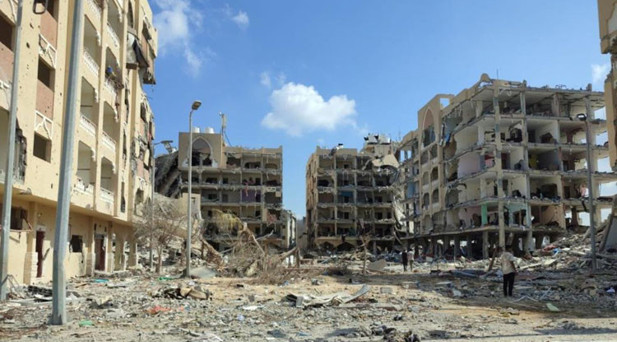 İsrail ordusu, Deir el-Balah’ta büyük yıkım bıraktı