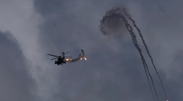 İsrail helikopterine karadan havaya füze